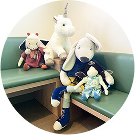Les mascottes