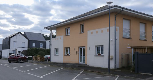 Cabinet vu de l'extérieur